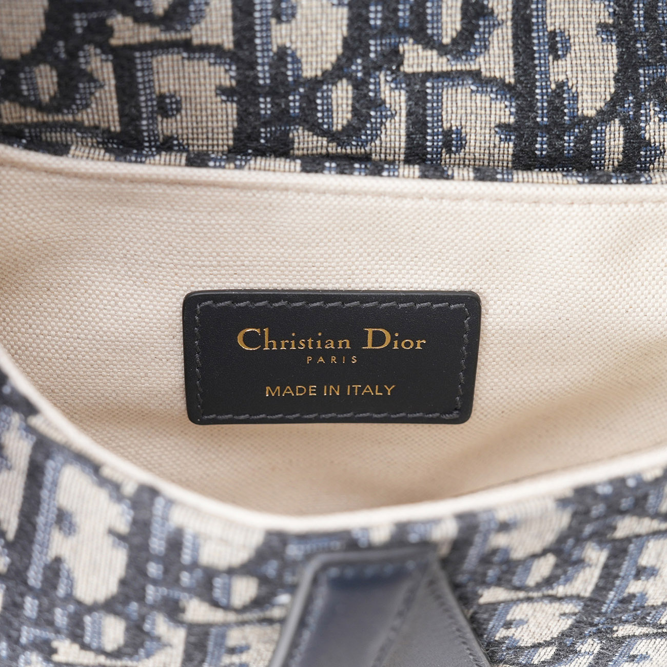 CHRISTIAN DIOR(USED)디올 오블리크 새들 미니 백 & 스트랩